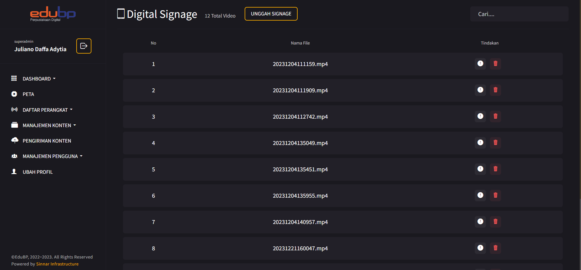 CMS Sinnar Router Web